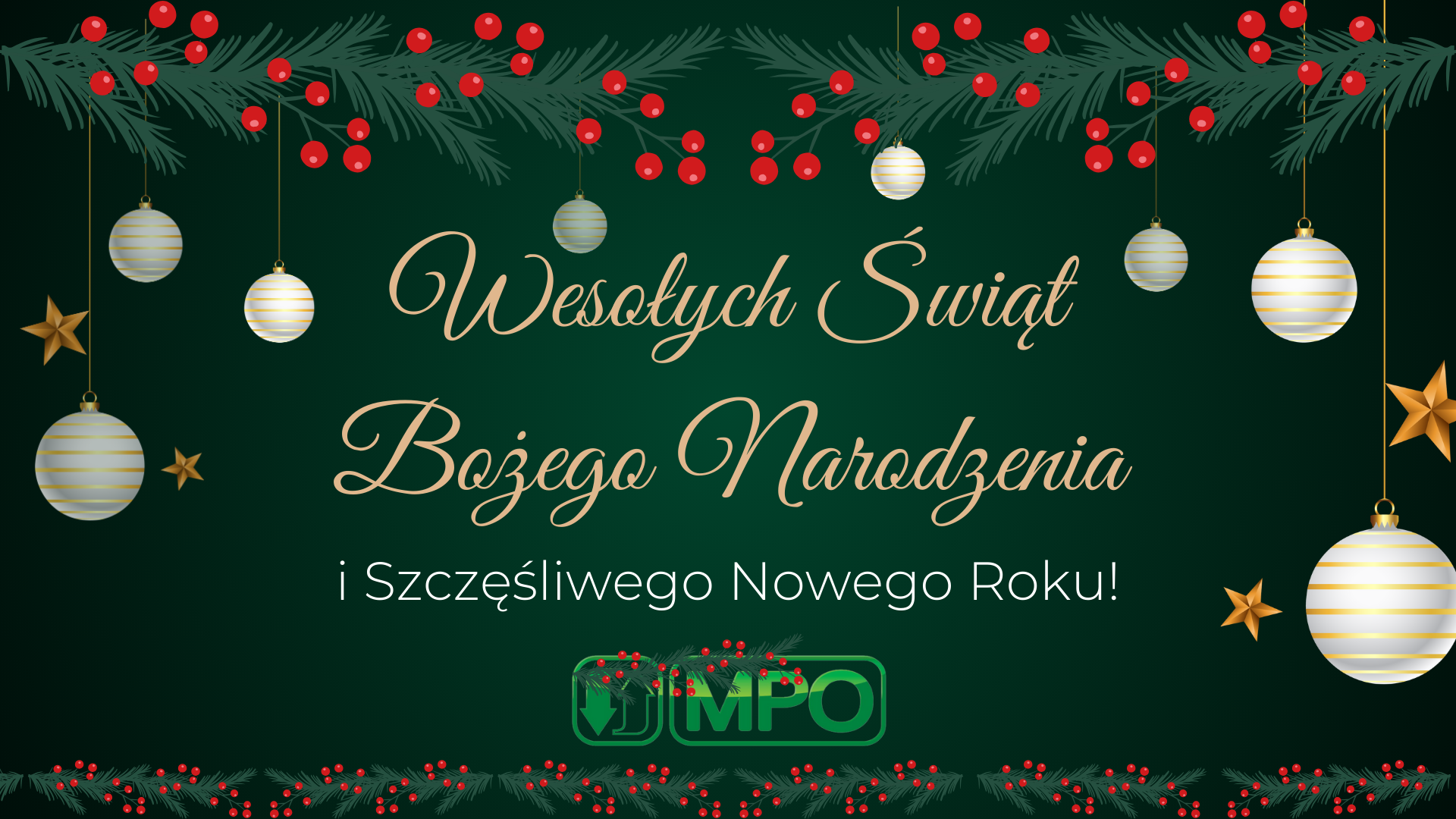 Wesołych Świąt Bożego Narodzenia!